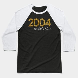 17Th Birthday Boys Girls 17 Years Bday Funny Gift Year 2004 Baseball T-Shirt